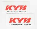 FF Sticker set KYB 170010000702 KYB by TT červená