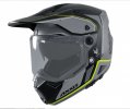 Enduro helma AXXIS WOLF DS roadrunner B2 lesklá šedá L