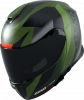 Výklopná helma AXXIS GECKO SV ABS shield f6 matná zelená XS