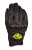 Krátké kožené rukavice YOKO BULSA černý / žlutý XS (6)
