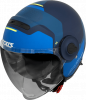 Otevřená helma AXXIS RAVEN SV ABS cypher modrá matná XL