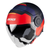 Otevřená helma AXXIS RAVEN SV ABS cypher červená matná XS