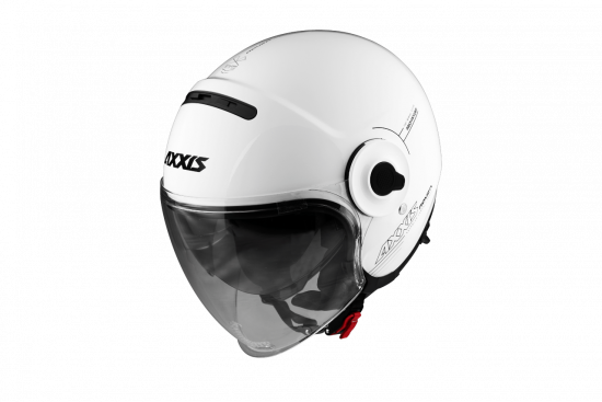 Otevřená helma AXXIS RAVEN SV ABS solid bílá lesklá XL